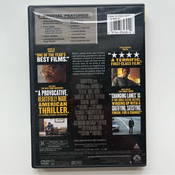 Changing Lanes (2002) DVD - Picture 3 of 4